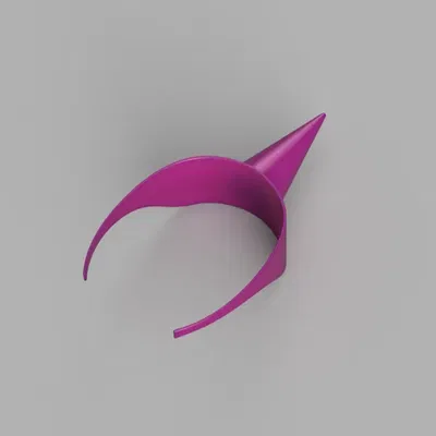 Băng đô sừng kỳ lân phong cách tối giản