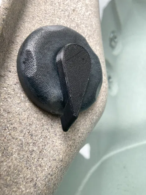 Tay cầm điều chỉnh không khí Strong Spas cho bồn tắm nóng - Image 1