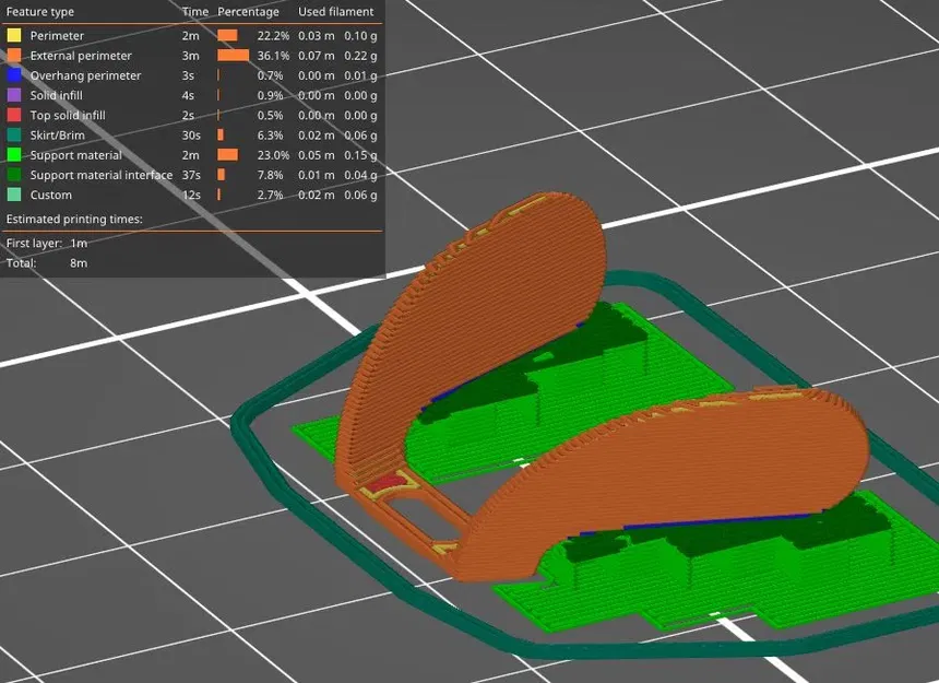 Mảnh mũi thay thế cho kính SwissFlex Eyephorics 2.5 - Kiểu L - Image 4