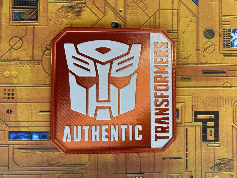 Đế ly Transformers với logo "Authentic" độc đáo - Image 2