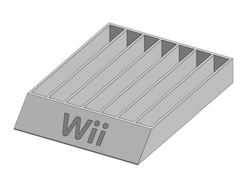 Giá đỡ hộp trò chơi Wii và Wii U có thể tùy chỉnh - Image 2