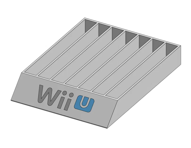 Giá đỡ hộp trò chơi Wii và Wii U có thể tùy chỉnh - Image 3