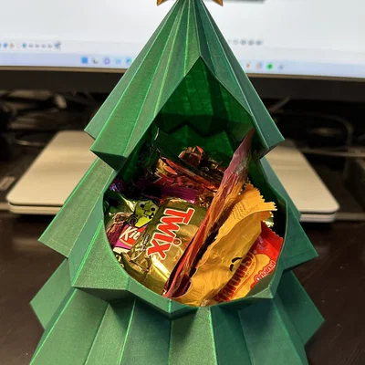 Bát kẹo hình cây thông Giáng Sinh v2