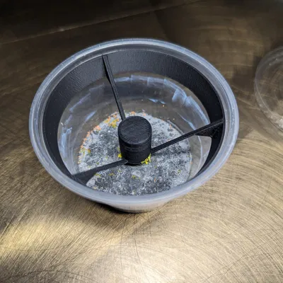 Capsule cho slime mold trong cốc deli 4oz