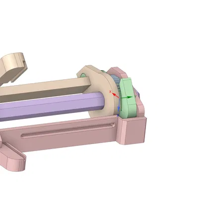 Bộ ép kem đánh răng với cơ chế lò xo và tháo ống