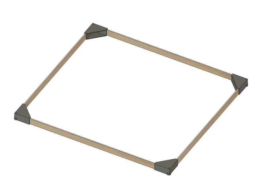 Hộp lọc bụi cho bàn IKEA Lack bảo vệ máy in 3D - Image 3