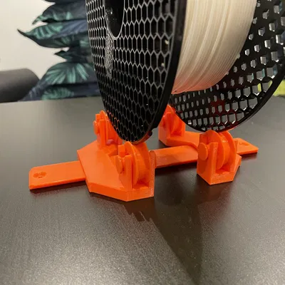 Giá đỡ cuộn filament với ray trượt vô hạn