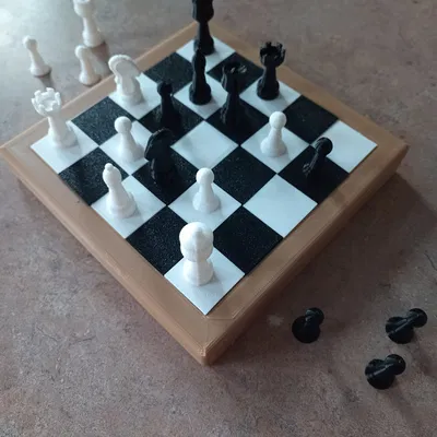 Bàn cờ vua mini 5x5 cho chuyến du lịch