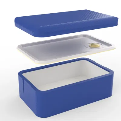 Hộp cơm Bento đa năng 0.8