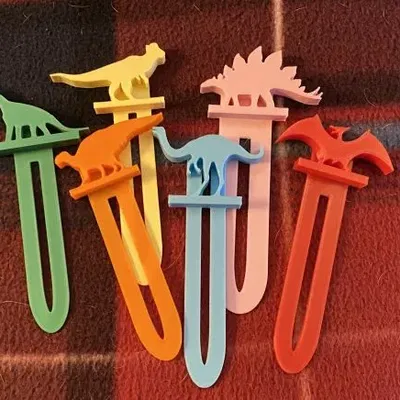 Đánh dấu sách hình khủng long độc đáo