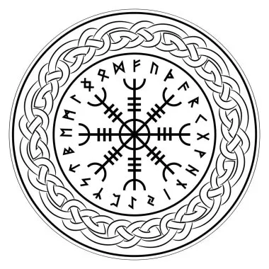 Đế lót ly với biểu tượng Viking độc đáo - Image 2