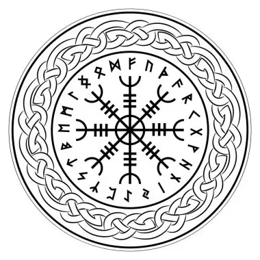 Đế lót ly với biểu tượng Viking độc đáo