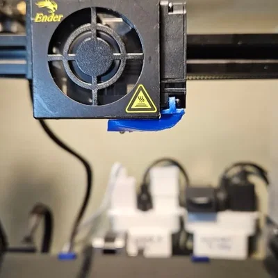 Bộ dẫn gió cho máy in 3D Creality Ender 3 Pro đã được cải tiến