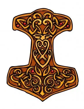 Đế lót ly biểu tượng Viking 07 - Image 2