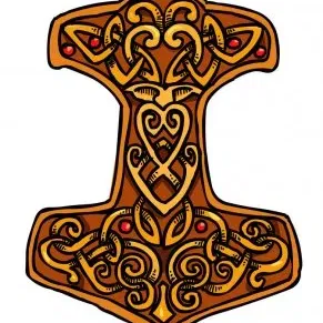 Đế lót ly biểu tượng Viking 07