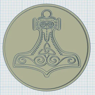 Đế lót ly biểu tượng Viking 03