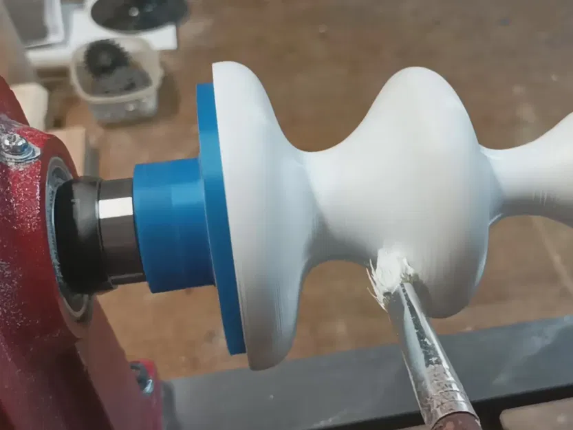 Mặt phẳng hoàn thiện 80mm cho máy tiện gỗ - Image 5