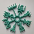 Biểu tượng Vegvisir - Bùa hộ mệnh Viking cổ đại - Thumbnail 1