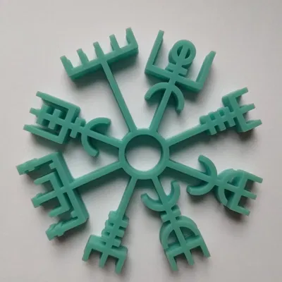 Biểu tượng Vegvisir - Bùa hộ mệnh Viking cổ đại