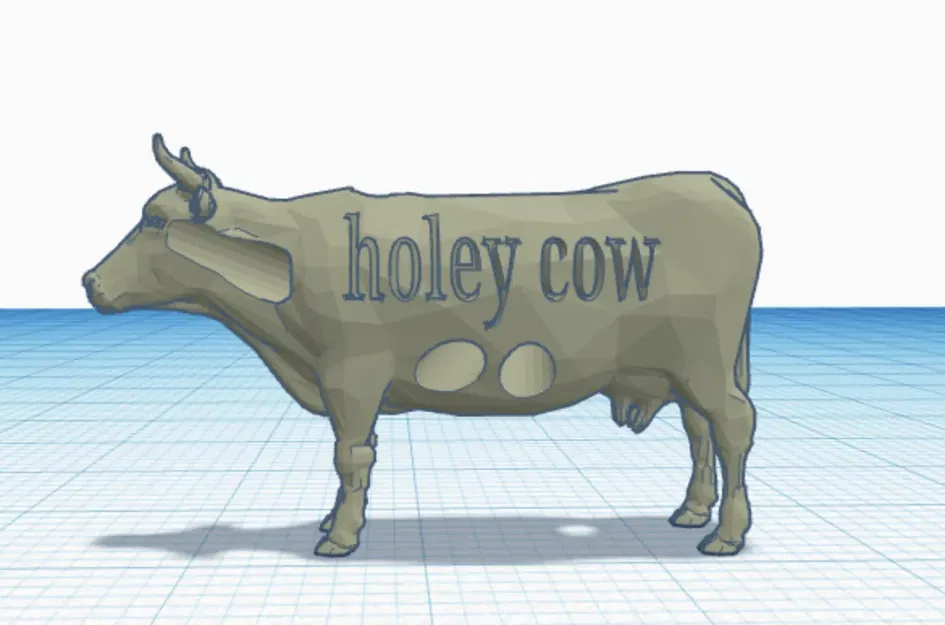 Bò có lỗ độc đáo trong nghệ thuật điêu khắc - Image 1