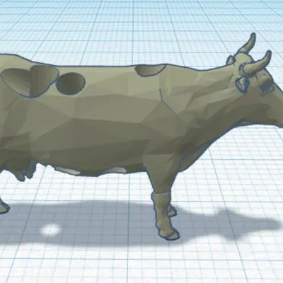 Bò có lỗ độc đáo trong nghệ thuật điêu khắc