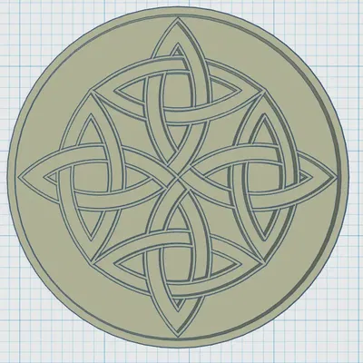 Đế ly phong cách Celtic 10