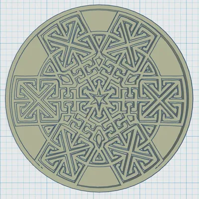 Đế lót ly phong cách Celtic 6