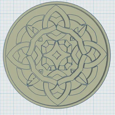 Đế ly phong cách Celtic độc đáo 5