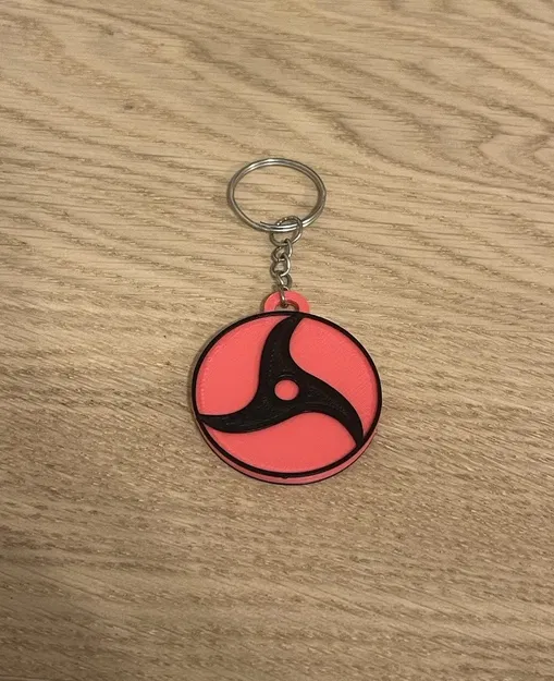 Móc khóa Sharingan Itachi phong cách anime - Image 1