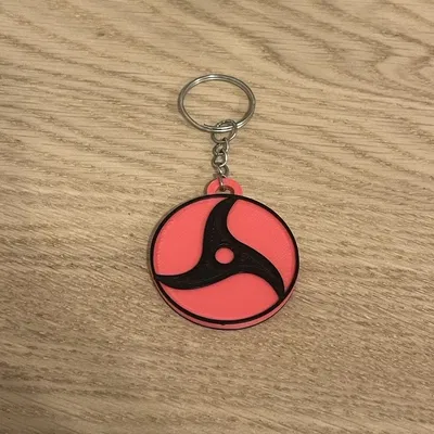 Móc khóa Sharingan Itachi phong cách anime