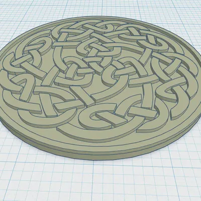 Đế lót ly phong cách Celtic