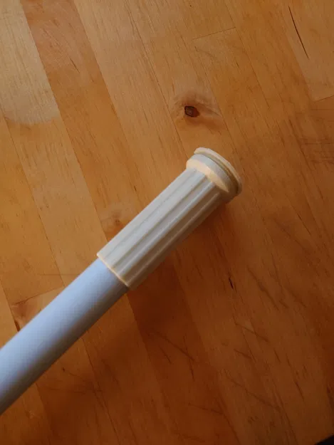 Phụ kiện sửa chữa thanh treo rèm tắm bằng nhựa - Image 4