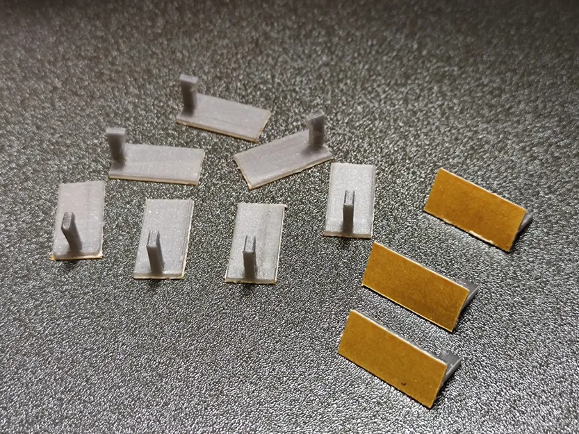 Móc nhẹ cho bộ sưu tập (cờ, mặt dây chuyền) với băng dính ... - Image 3