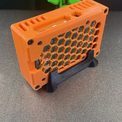 Vỏ case cho Raspberry Pi 4 với tản nhiệt và quạt Geekworm