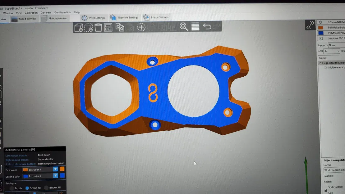 Bộ phận thay thế cho máy in 3D Elegoo StealthBurner - Image 1
