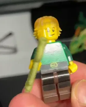 Phụ kiện Meliodas với tóc và kiếm in bằng nhựa resin - Image 2