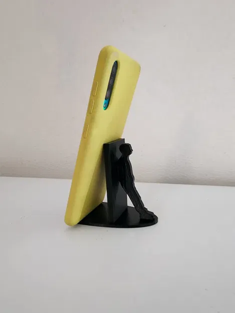 Giá đỡ điện thoại hình người dựa vào tường - Image 3