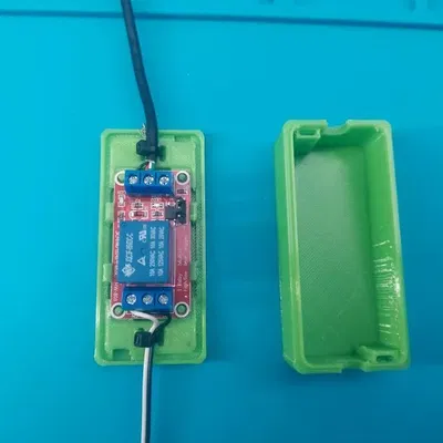 Hộp rơ le đơn kênh đơn giản cho tải DC