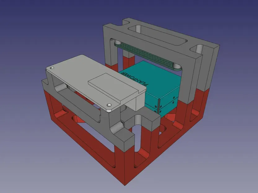 Khung gắn cảm biến môi trường Enviro+ và PMS5003 cho Raspberry Pi ... - Image 2