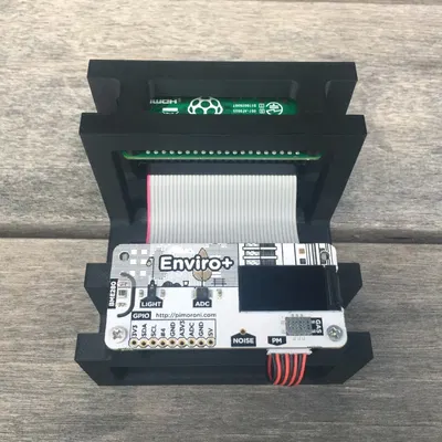 Khung gắn cảm biến môi trường Enviro+ và PMS5003 cho Raspberry Pi ...