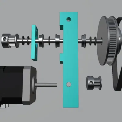 Giá đỡ động cơ Z cho Rook 2020 tỉ số truyền 4:1