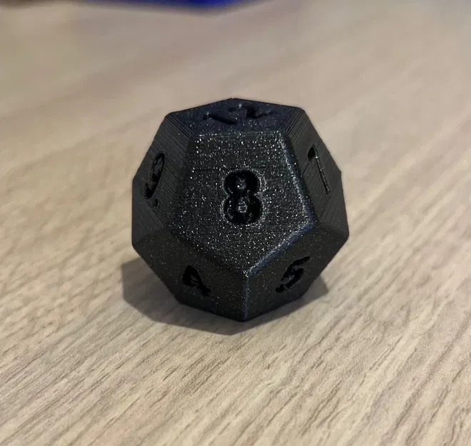 Cái xúc xắc mười hai mặt (Dodecahedron) in 3D - Image 2