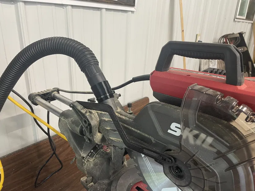 Bộ chuyển đổi thu gom bụi cho máy cắt miter và máy cưa bàn - Image 3