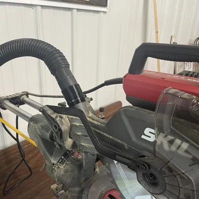 Bộ chuyển đổi thu gom bụi cho máy cắt miter và máy cưa bàn