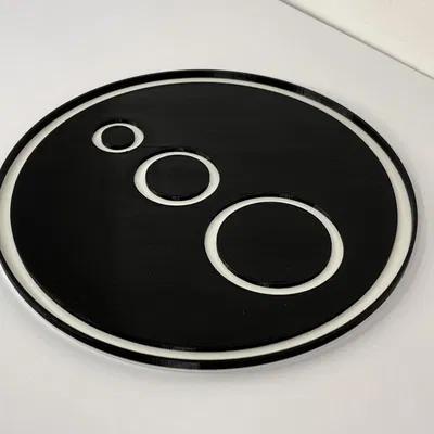 Đế lót ly logo Radio 357