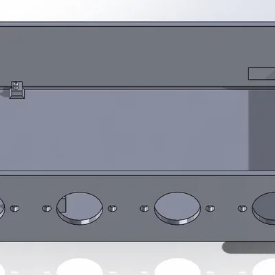 Hộp cho relay thông minh 8 kênh kèm nguồn cấp điện