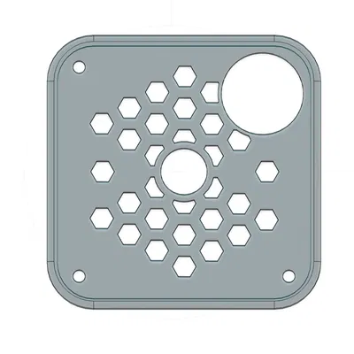 Vỏ PTT với điều chỉnh âm lượng cho thiết bị điện tử