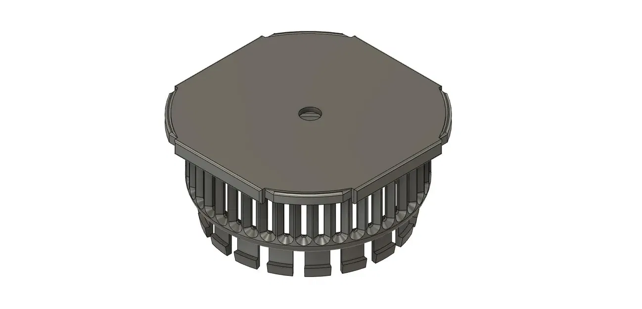 Hệ thống thoát nước cho mái phẳng với bộ lọc chống tắc n... - Image 1