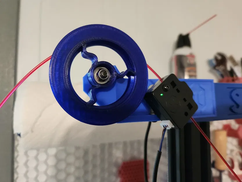 Pulley sâu cho hệ thống cuộn bên Artillery Sidewinder X2 - Image 1