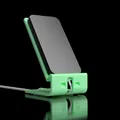 Giá đỡ iPhone để bàn tích hợp cáp sạc - Thumbnail 2